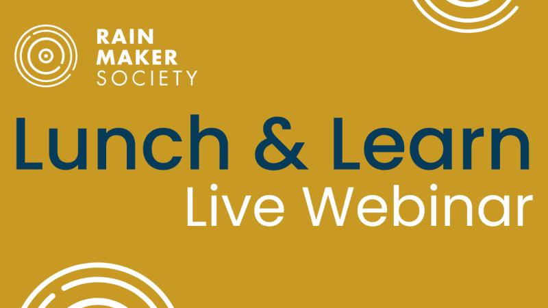 Logo der lunch & learn-Podcast-Reihe